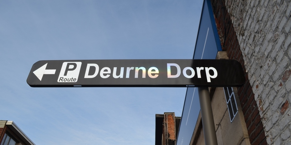 Parkeergeleidingsroutes in Deurne